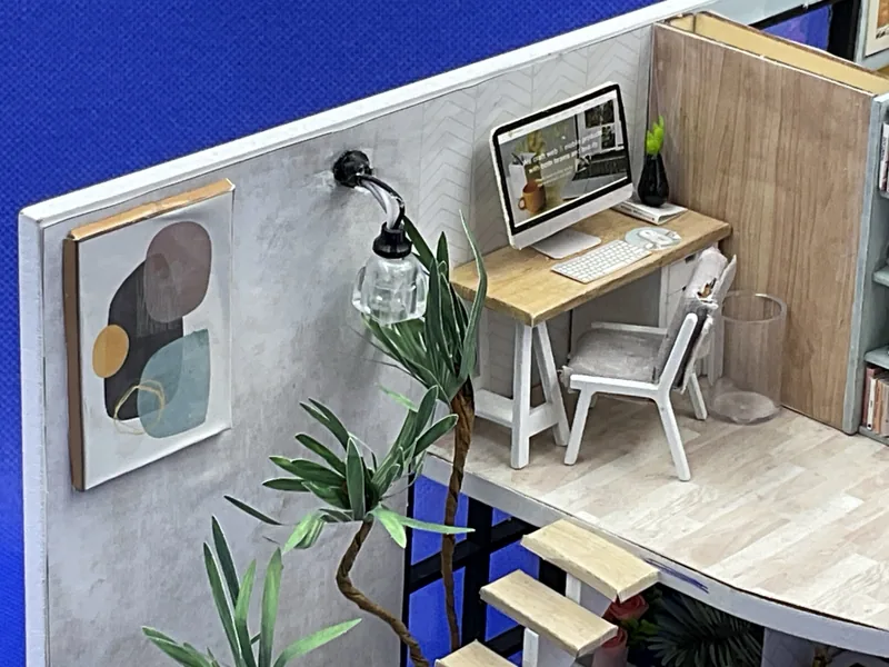 Miniature Casual Two-Floor Home
